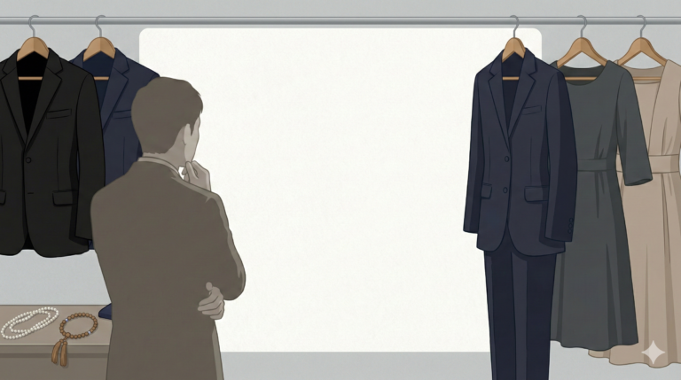 冠婚葬祭の服装マナー｜結婚式・葬儀・通夜で迷わない判断基準