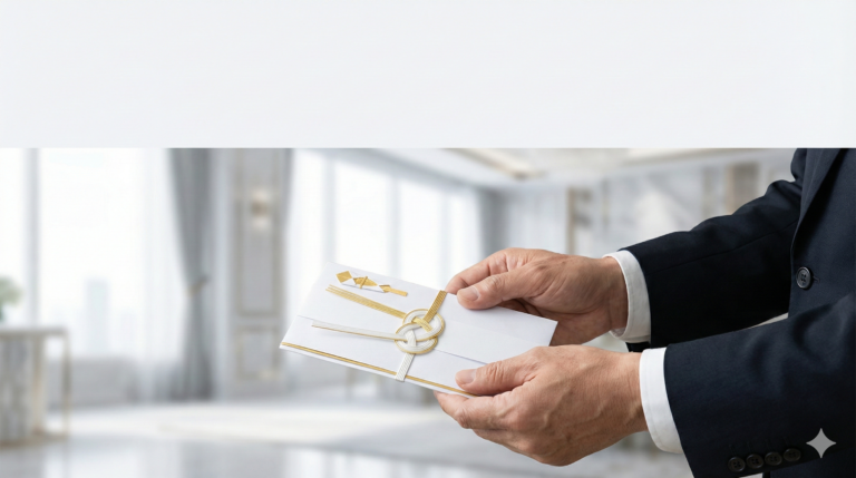 上位者の上司の結婚式で包むご祝儀の相場を解説するイメージ画像