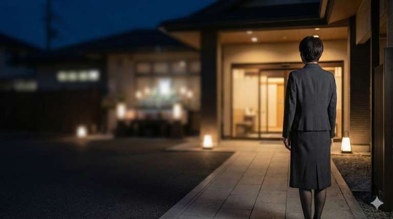 通夜だけ参列する場合のマナーと判断基準を解説したアイキャッチ画像