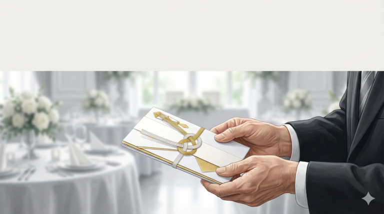 親族の結婚式で包むご祝儀の相場を解説するイメージ画像
