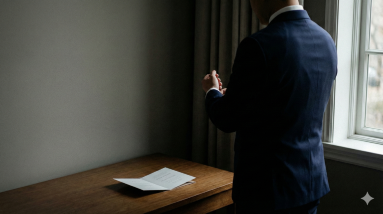 喪中の期間中に結婚式へ出席してよいケースと迷ったときの判断基準を解説したアイキャッチ画像